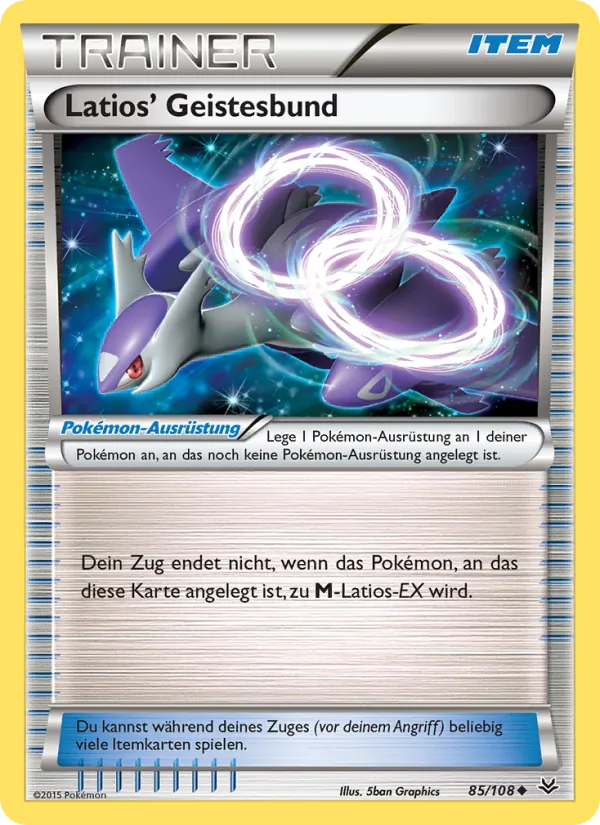 Latios' Geistesbund, Drachenleuchten 85