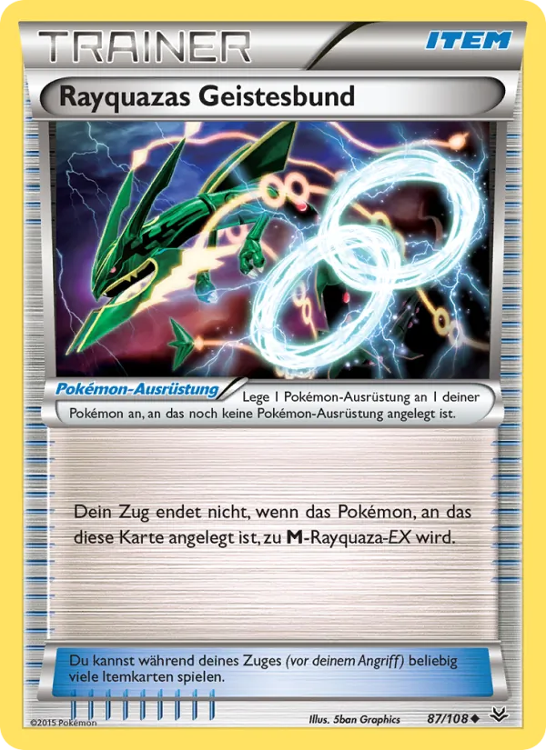Rayquazas Geistesbund, Drachenleuchten 87