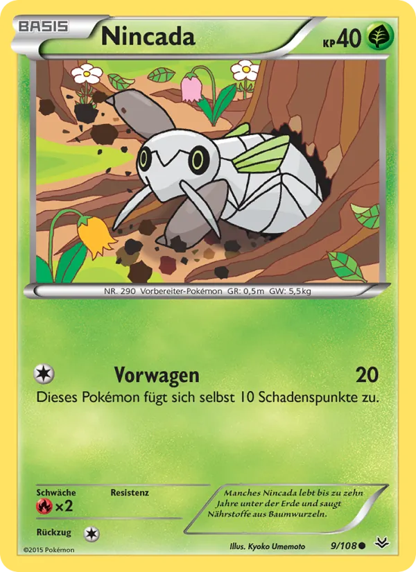 Nincada, Drachenleuchten 9