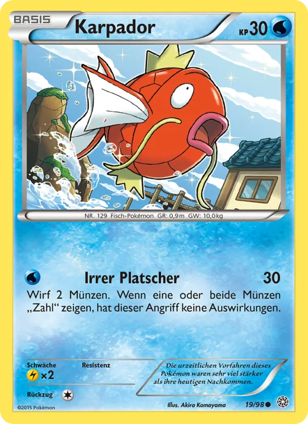 Karpador, Ewiger Anfang 19