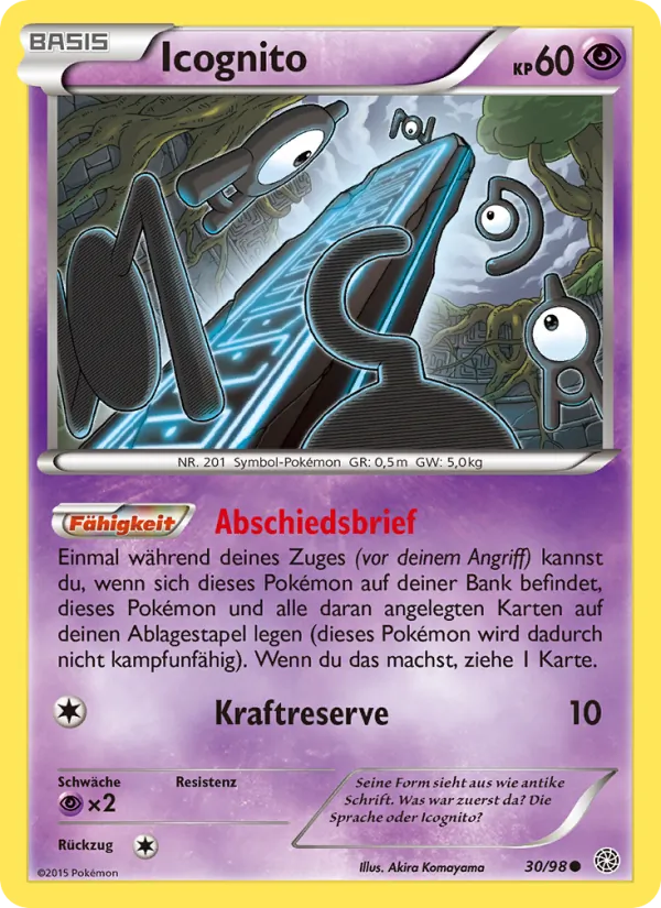 Icognito, Ewiger Anfang 30