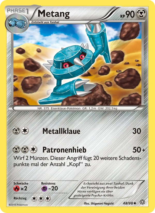 Metang, Ewiger Anfang 48