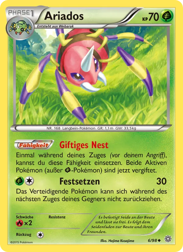 Ariados, Ewiger Anfang 6