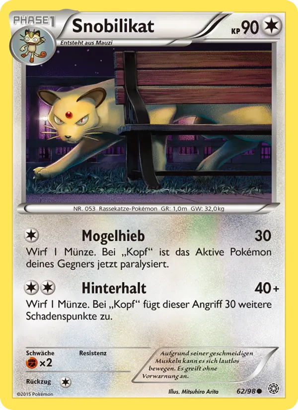 Snobilikat, Ewiger Anfang 62