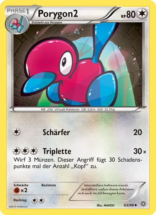 Porygon2, Ewiger Anfang 65