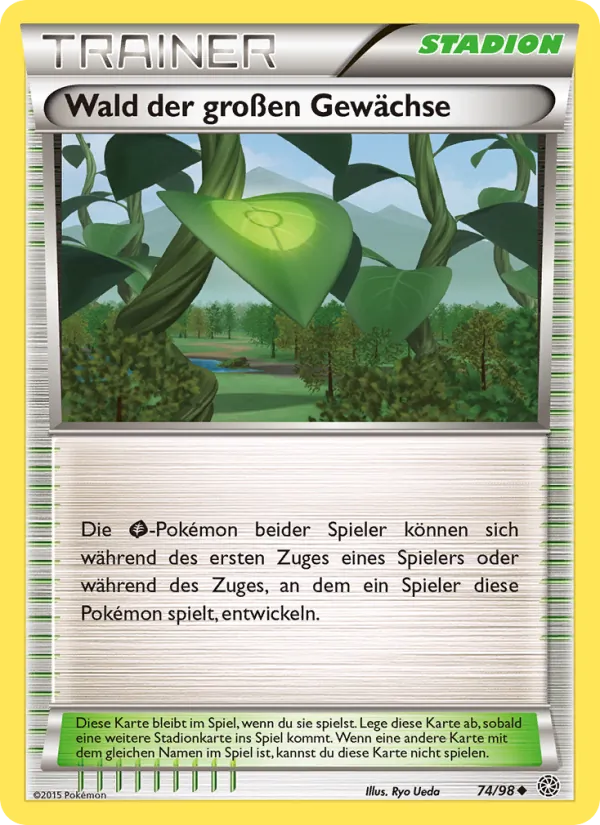 Wald der großen Gewächse, Ewiger Anfang 74