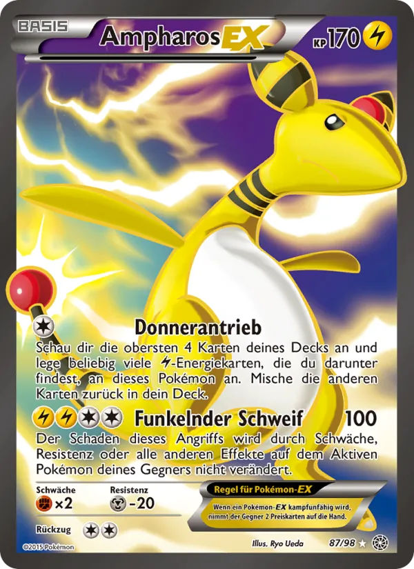 Ampharos EX, Ewiger Anfang 87