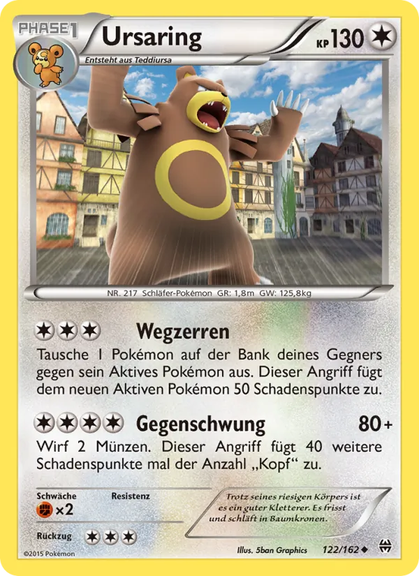 Ursaring, TURBOstart 122
