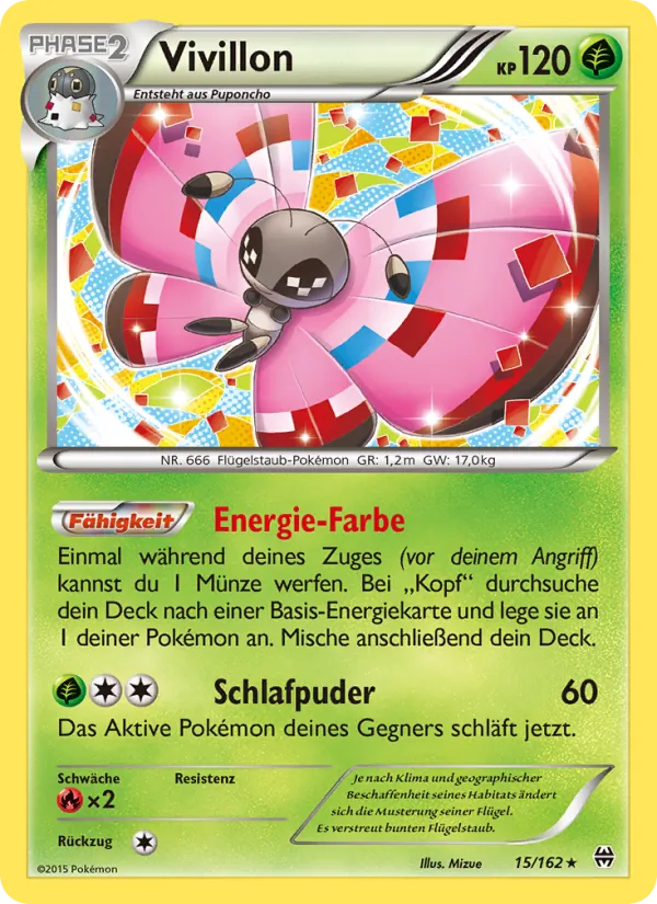 Vivillon, TURBOstart 15