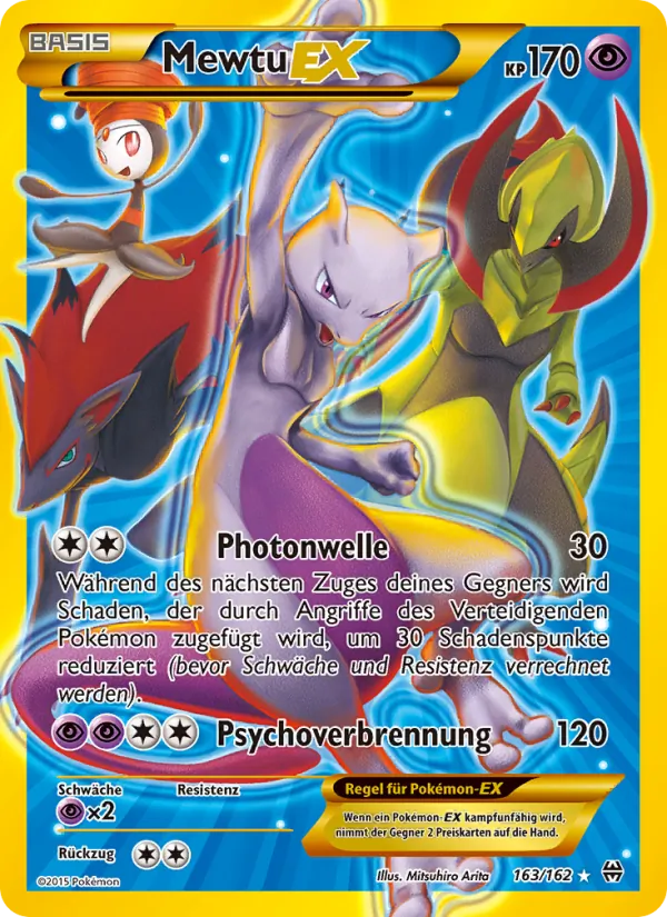 Mewtu EX, TURBOstart 163