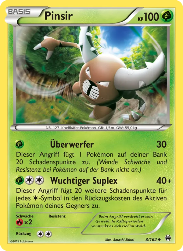 Pinsir, TURBOstart 3