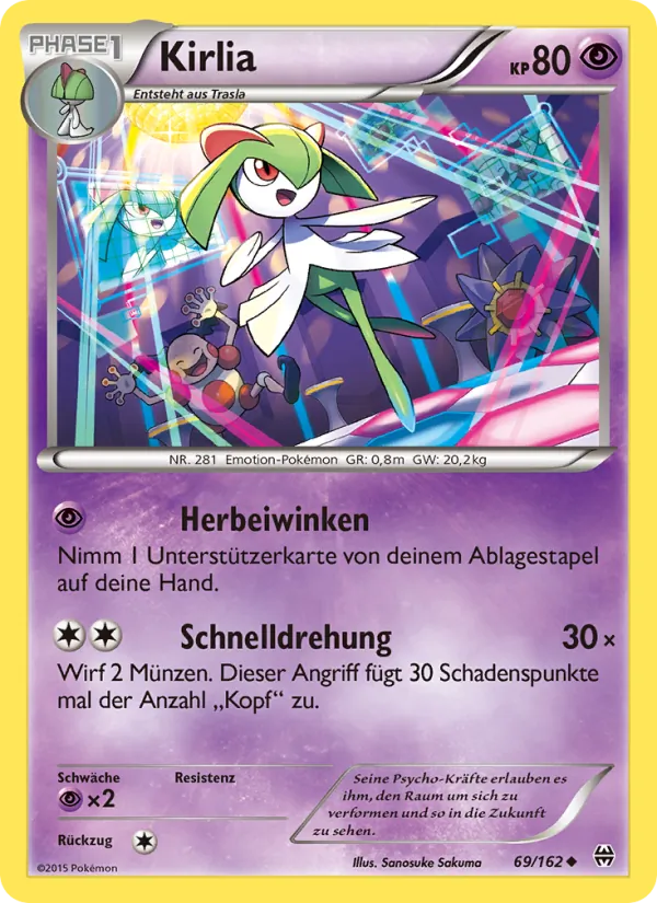 Kirlia, TURBOstart 69