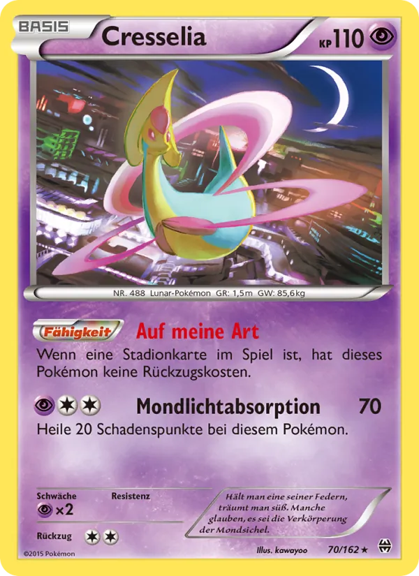 Cresselia, TURBOstart 70