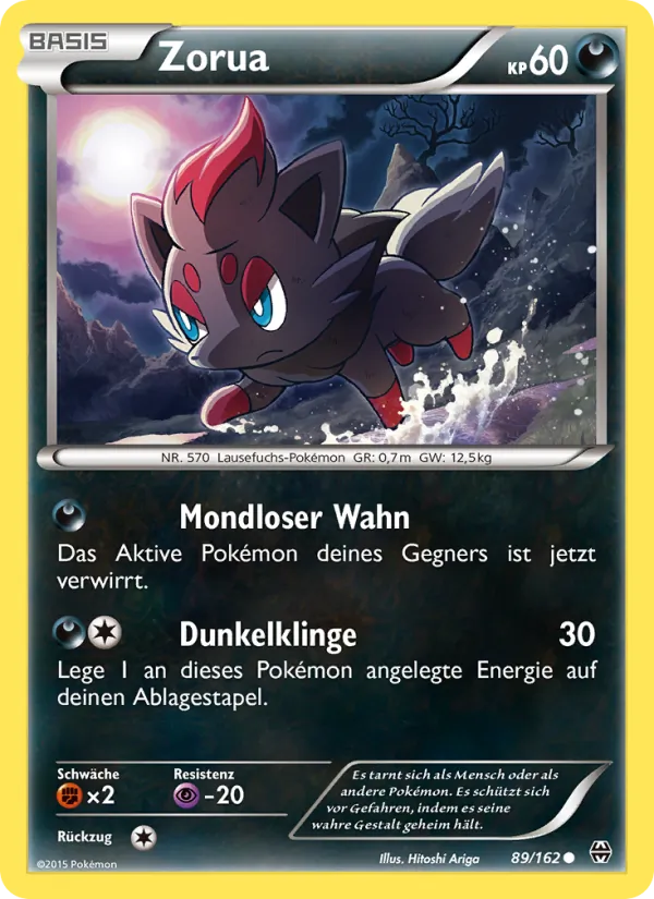 Zorua, TURBOstart 89