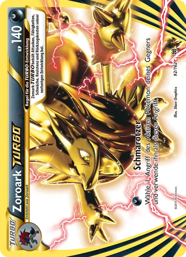 Zoroark-TURBO, TURBOstart 92