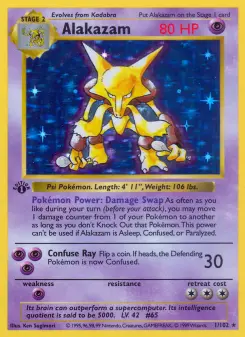 Alakazam, Base Set 1