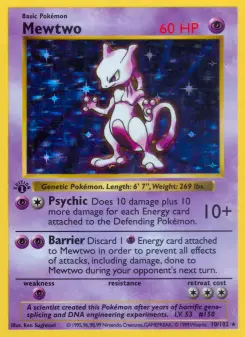 Mewtwo, Base Set 10