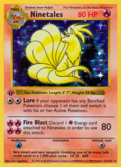 Ninetales, Base Set 12
