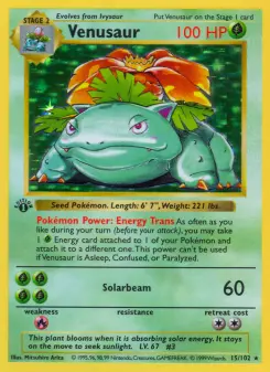 Venusaur, Base Set 15