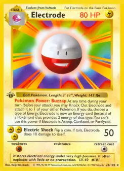 Electrode, Base Set 21