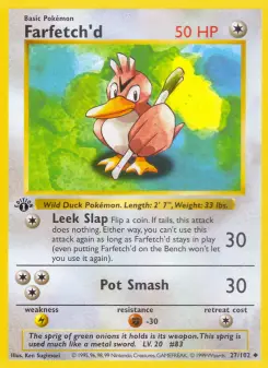 Farfetch'd, Base Set 27