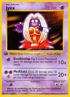 Jynx, Base Set 31