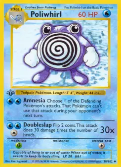 Poliwhirl, Base Set 38