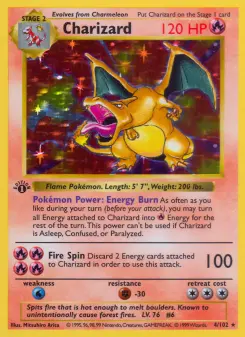 Charizard, Base Set 4