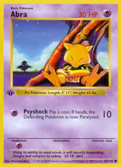 Abra, Base Set 43