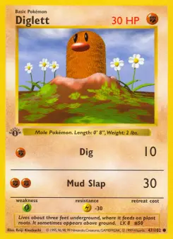 Diglett, Base Set 47
