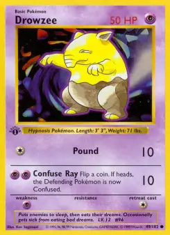 Drowzee, Base Set 49