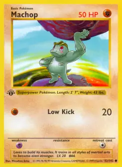 Machop, Base Set 52