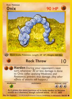 Onix, Base Set 56