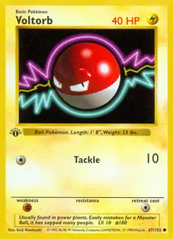 Voltorb, Base Set 67