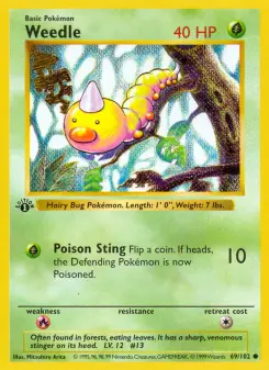 Weedle, Base Set 69