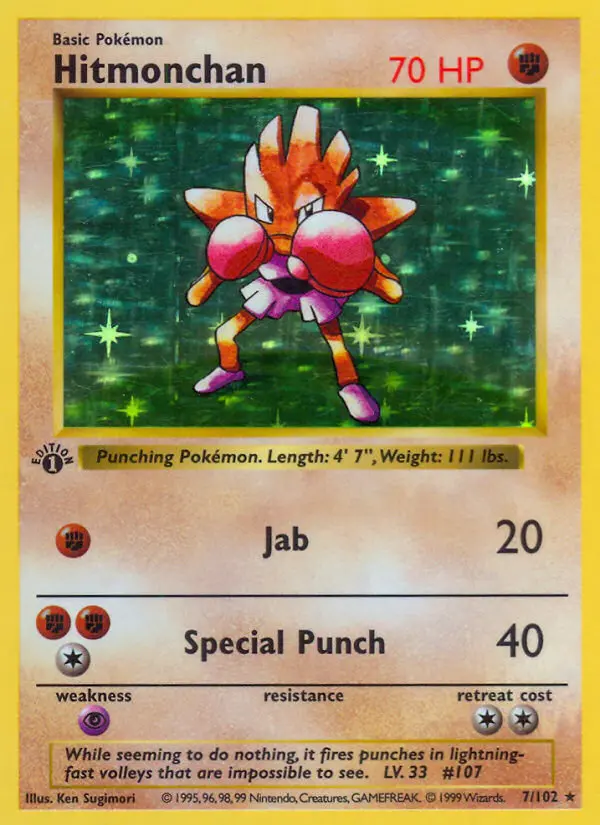 Hitmonchan, Base Set 7