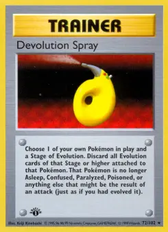 Devolution Spray, Base Set 72