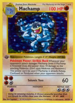 Machamp, Base Set 8