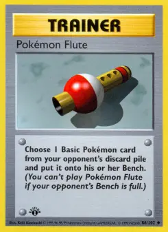 Pokémon Flute, Base Set 86