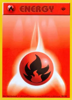 Fire Energy, Base Set 98