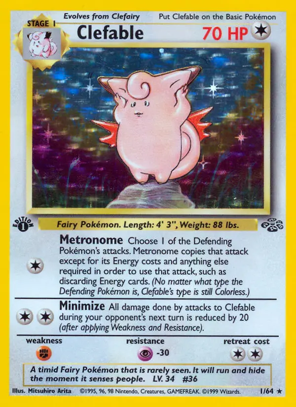 Clefable, Jungle 1