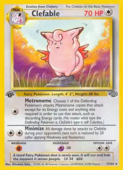 Clefable, Jungle 17