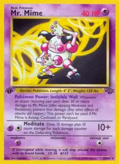 Mr. Mime, Jungle 22
