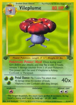 Vileplume, Jungle 31