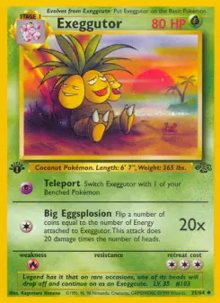 Exeggutor, Jungle 35