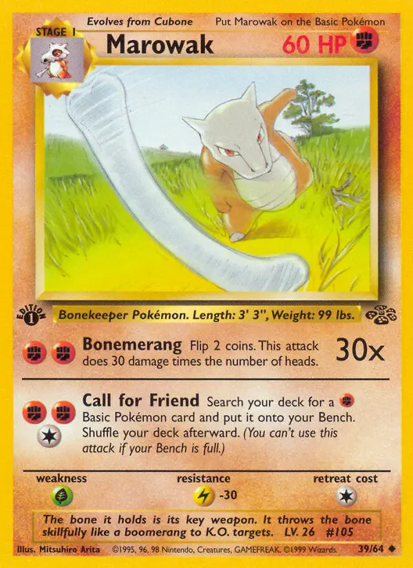 Marowak, Jungle 39
