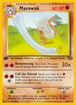 Marowak, Jungle 39