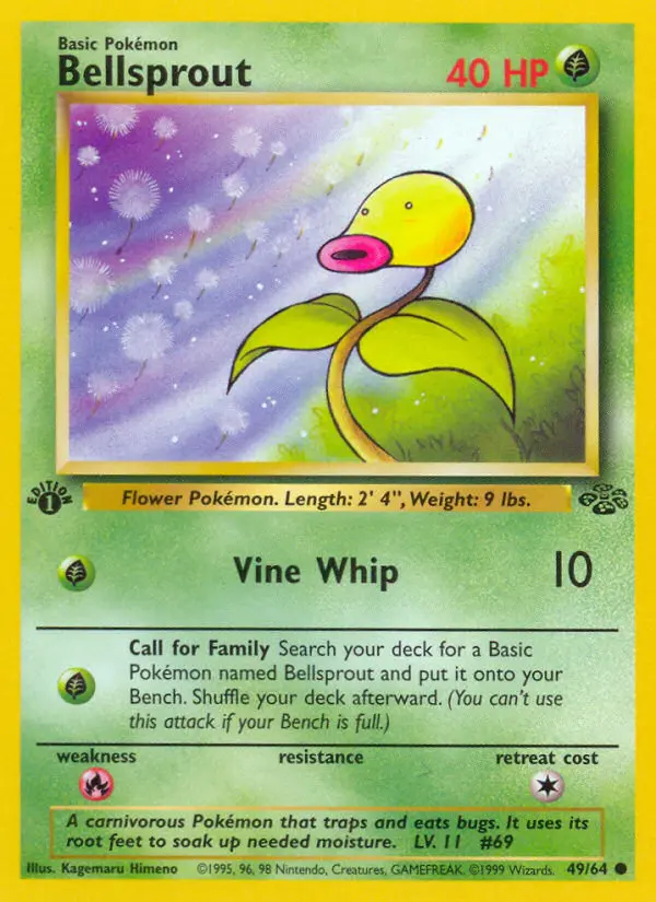 Bellsprout, Jungle 49