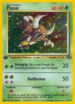 Pinsir, Jungle 9