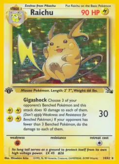 Raichu, Fossil 14